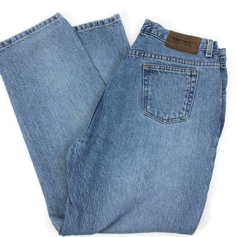 Vintage LAUREN JEANS CO Mom Jeans Petite Inseam 27